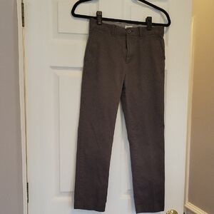 J Crew Factory Crewcuts Boy's Charcoal Chinos